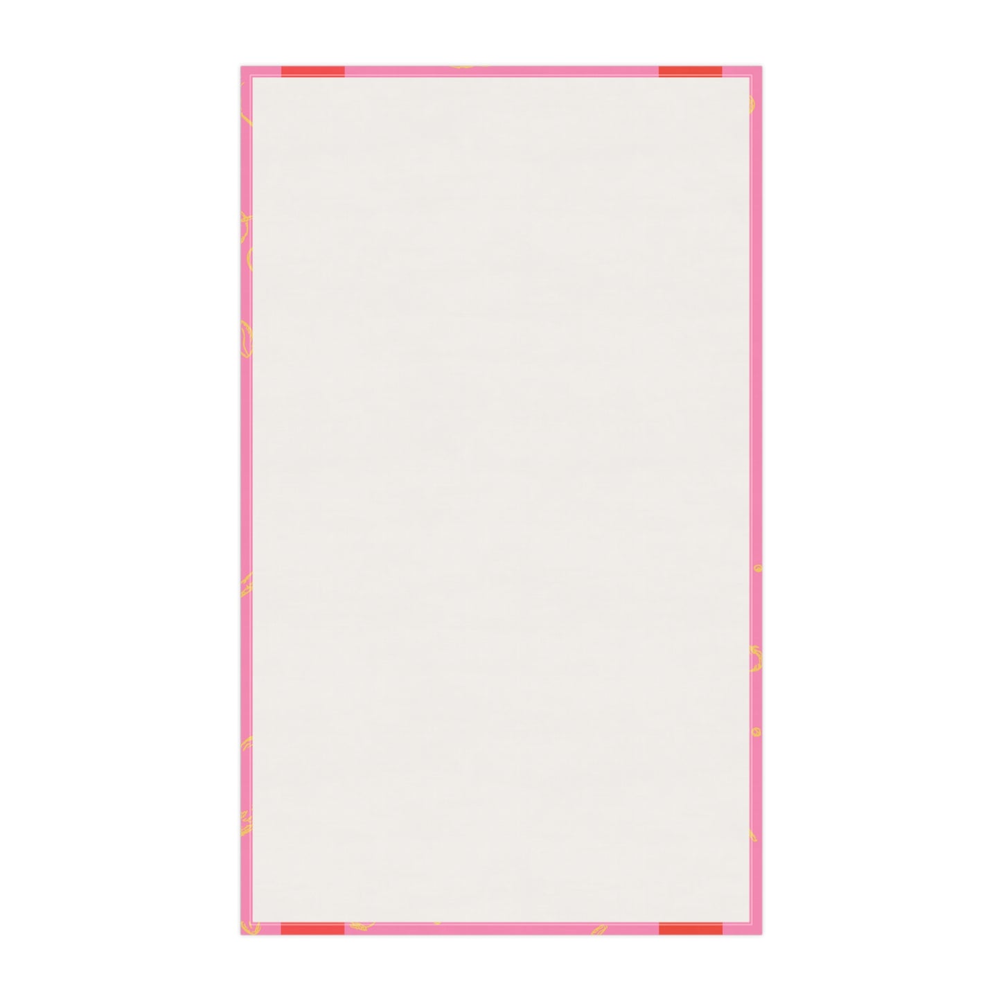 Shiny Happy Foodie People - Pink & Red