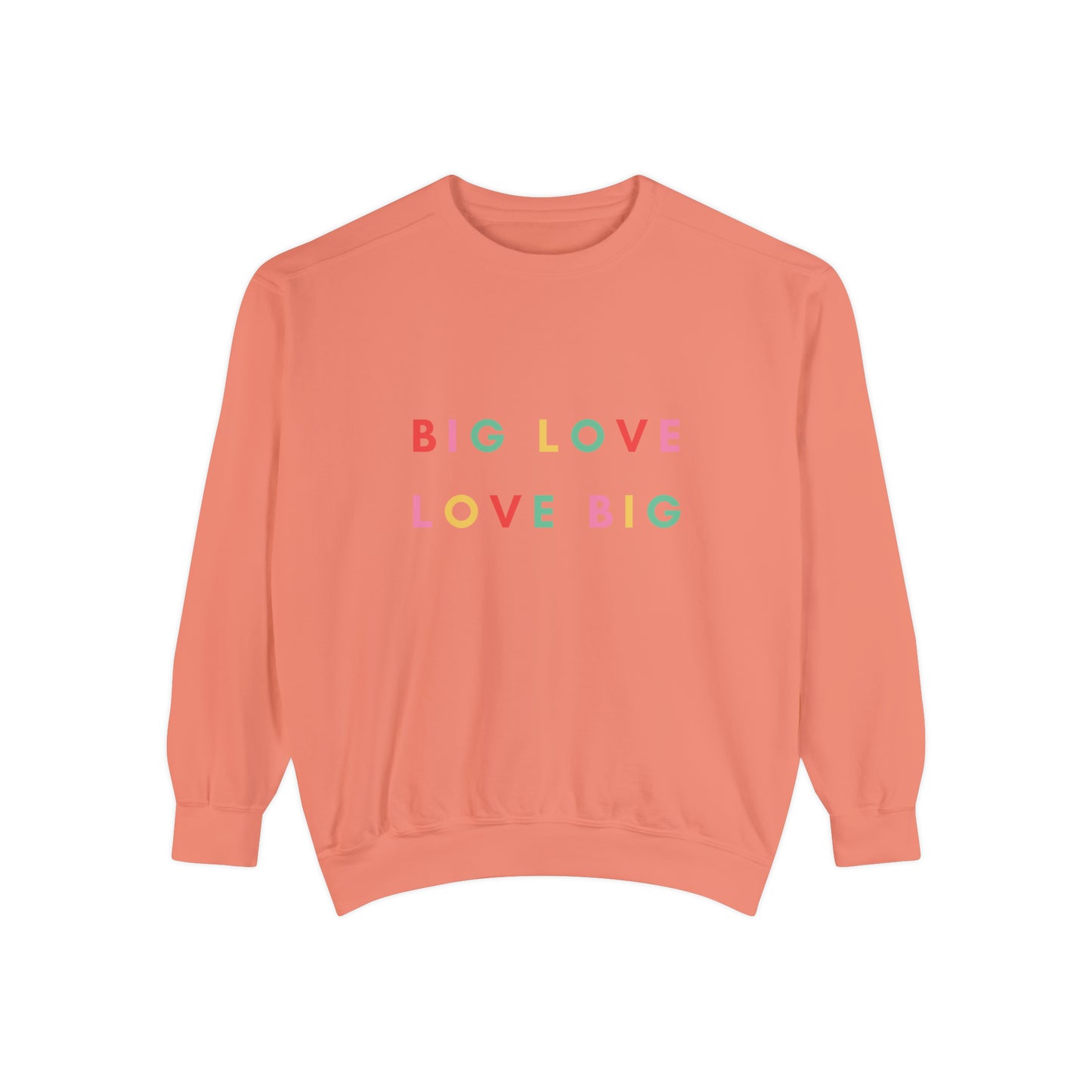 Big Love, Love Big Unisex Sweatshirt