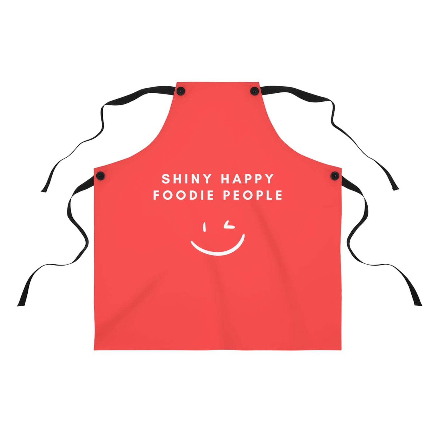 Shiny Happy Foodie People Apron